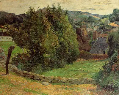 Landscape at Pont-Aven Paul Gauguin